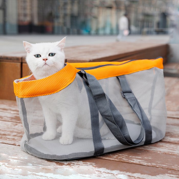 ペットキャリー ネコ トートバッグ 猫用 トートキャリー 丸洗い
