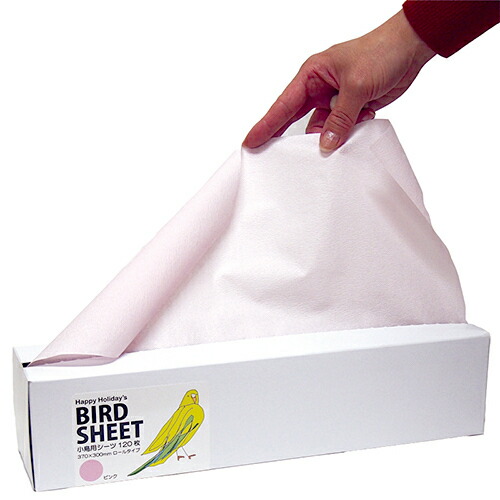 【お取り寄せ】 小鳥用シーツ 120枚 ピンク296484-03