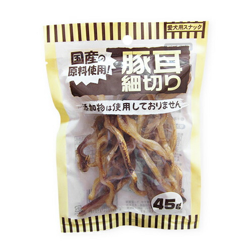 【お取り寄せ】 オーシーファーム豚耳細切り45g446006-01