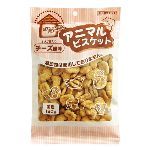 【お取り寄せ】 アニマルビスケット チーズ味180g446063-01