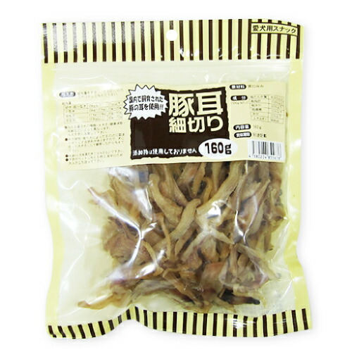 【お取り寄せ】 オーシーファーム豚耳細切り160g446102-01