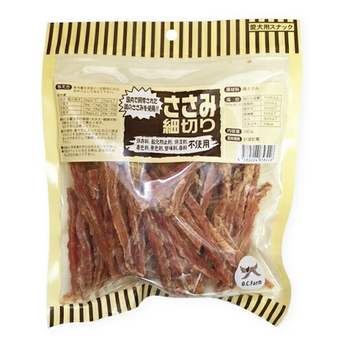 【お取り寄せ】 オーシーファーム ささみ細切り 280g446127-01