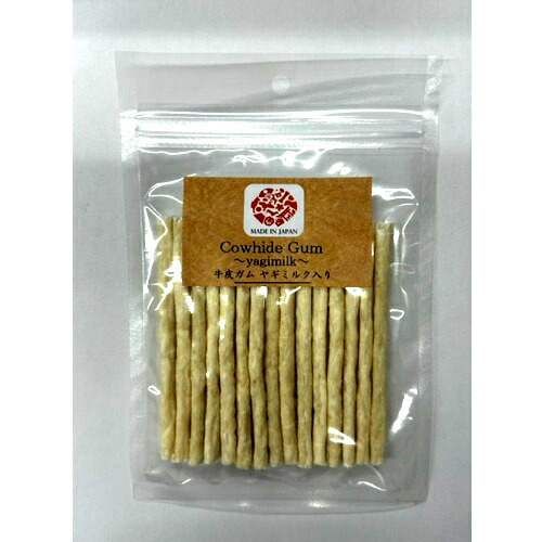 【お取り寄せ】 ワンセレ 牛皮ガムSヤギミルク入り15本 日本446272-01