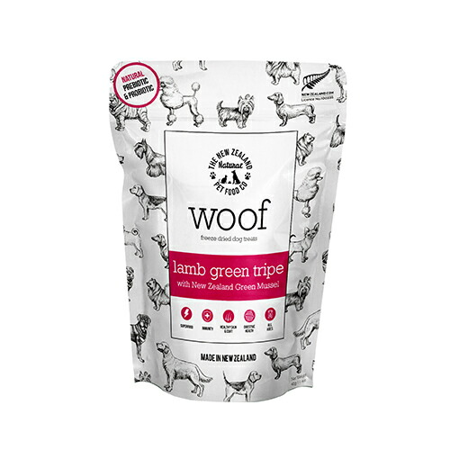 【お取り寄せ】 WOOF ワフ ラムグリーントライプwith緑イ貝 40g658151-04