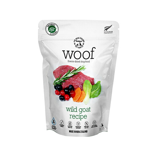【お取り寄せ】 WOOF ワフ フリーズドライドッグフード ワイルドゴート 280g658201-02