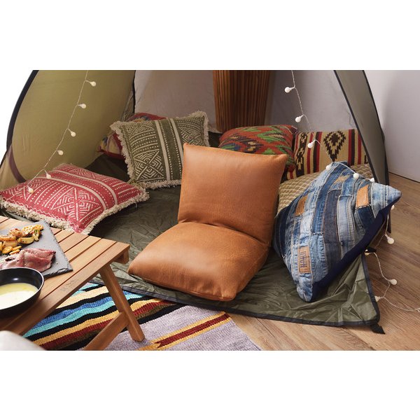 東谷 カックンリクライナー W38×D38/45×H36×SH12(cm)  キャメル RKC-827rkc-827