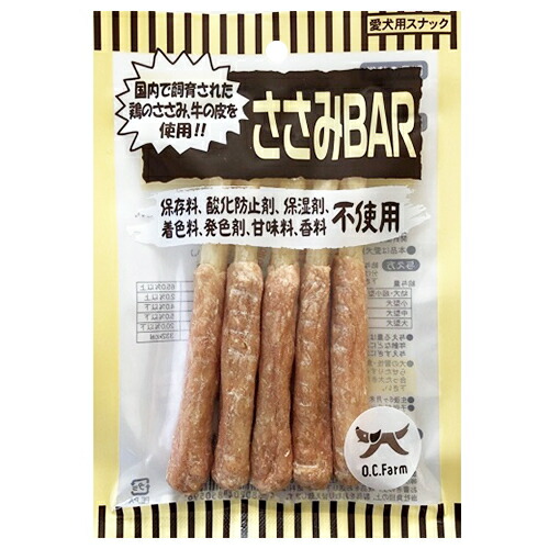 【お取り寄せ】 オーシーファームささみBAR 5本446017-01