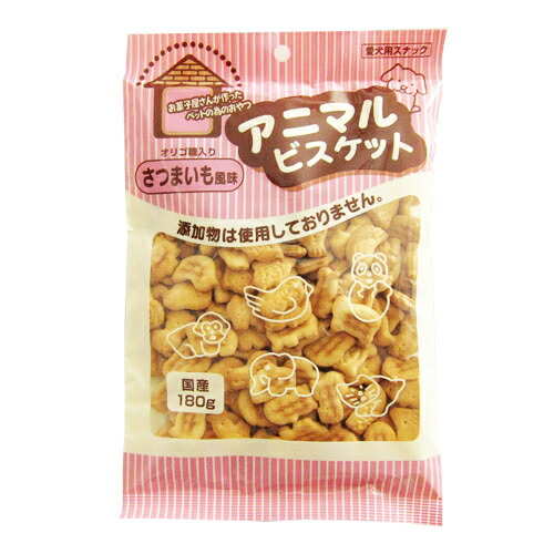 【お取り寄せ】 アニマルビスケット さつまいも風味180g446064-01