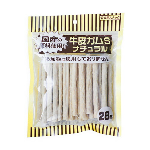 【お取り寄せ】 オーシーファーム 牛皮ガム S 28本 ( S 28本 )446215-01