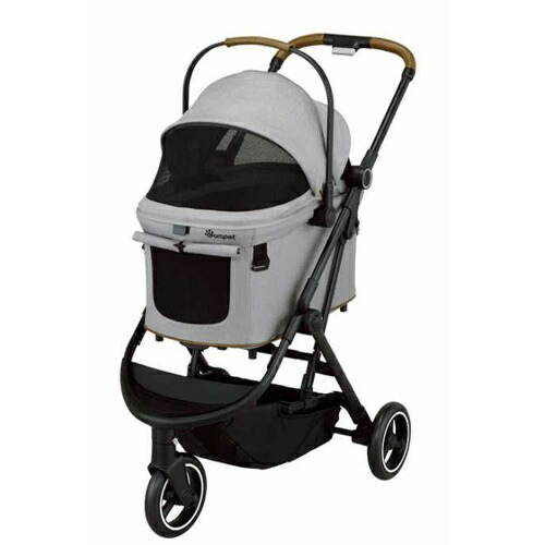 【お取り寄せ】 compet ルルテイルキャリー レンティキュラークラウズグレー577452-02