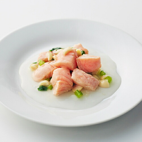 【お取り寄せ】 ねこちゃんのヘルシーお惣菜 鮭と小松菜のあんかけ煮 日本698101-01