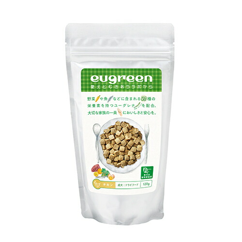 【お取り寄せ】 ユーグリーン 成犬 チキン 120g 日本698201-01