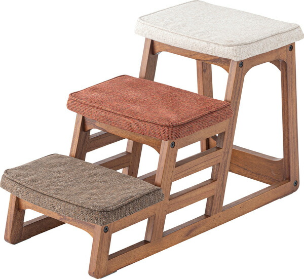 東谷 猫 ペットスロープ 完成品 約W68×D32×H41 天然木(ミンディ) ラッカー塗装 ポリプロピレン ポリエステル 犬 かわいい おしゃれ 楽しい 安心 楽 PET-70pet-70